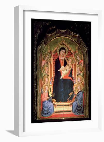 Madonna and Child, 1347-Bernardo Daddi-Framed Giclee Print