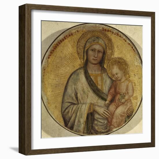 Madonna and Child, 1370-1384-null-Framed Giclee Print