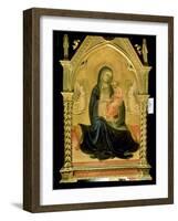 Madonna and Child, 1400-Lorenzo Monaco-Framed Giclee Print