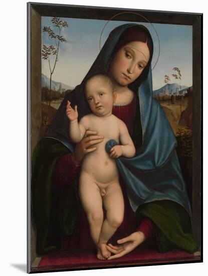 Madonna and Child, 1490-9-Il Francia-Mounted Giclee Print