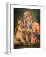 Madonna and Child, 1490-Bartolomeo Vivarini-Framed Giclee Print