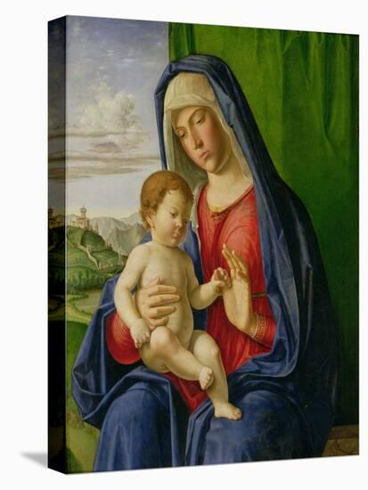 Madonna and Child, 1490s-Giovanni Battista Cima Da Conegliano-Stretched Canvas