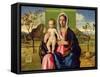 Madonna and Child, 1510-Giovanni Bellini-Framed Stretched Canvas