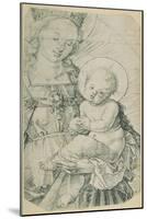 Madonna and Child, 1514-Albrecht Dürer-Mounted Giclee Print