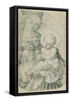 Madonna and Child, 1514-Albrecht Dürer-Framed Stretched Canvas