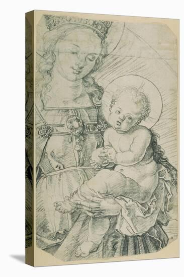 Madonna and Child, 1514-Albrecht Dürer-Stretched Canvas