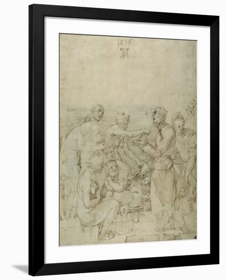 Madonna and Child, 1516-Albrecht Dürer-Framed Giclee Print