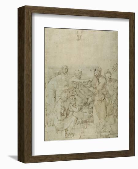 Madonna and Child, 1516-Albrecht Dürer-Framed Giclee Print