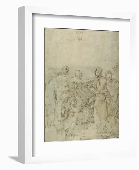 Madonna and Child, 1516-Albrecht Dürer-Framed Giclee Print