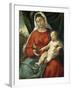 Madonna and Child, 1526-1527-Lorenzo Lotto-Framed Giclee Print