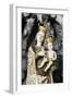 Madonna and Child, 1534, Statue Attributed to Antonio Gangini, Church of Sanctuary of Gibilmanna-null-Framed Giclee Print