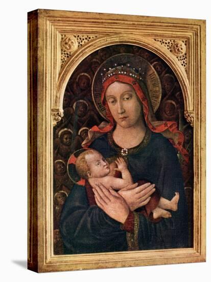 Madonna and Child, 15th Century-Jacopo Bellini-Stretched Canvas