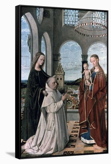 Madonna and Child, 15th Century-Petrus Christus-Framed Stretched Canvas