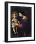 Madonna and Child, 1651 (Oil on Canvas)-Carlo Dolci-Framed Giclee Print