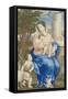 Madonna and Child, 1682-83-Muhammad Zaman-Framed Stretched Canvas