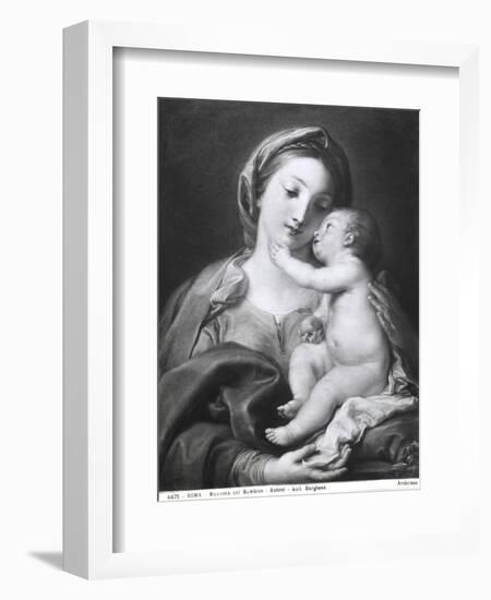 Madonna and Child, 1708-Pompeo Batoni-Framed Giclee Print