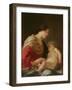 Madonna and Child, 17Th Century (Oil on Canvas)-Jacques Blanchard-Framed Giclee Print