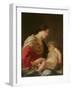 Madonna and Child, 17Th Century (Oil on Canvas)-Jacques Blanchard-Framed Giclee Print