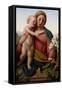 Madonna and Child, 1855-Franz Ittenbach-Framed Stretched Canvas