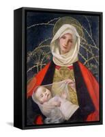 Madonna and Child, 1907-08-Marianne Stokes-Framed Stretched Canvas