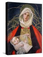 Madonna and Child, 1907-08-Marianne Stokes-Stretched Canvas