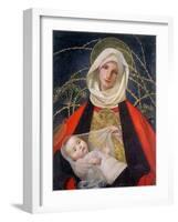 Madonna and Child, 1907-08-Marianne Stokes-Framed Giclee Print