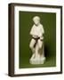 Madonna and Child 2 - Feet Apart, 1910 (Portland Stone)-Eric Gill-Framed Giclee Print