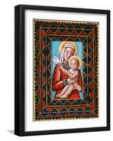 Madonna and Child, 2006-PJ Crook-Framed Giclee Print