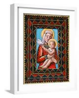 Madonna and Child, 2006-PJ Crook-Framed Giclee Print