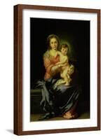 Madonna and Child, after 1638-Bartolome Esteban Murillo-Framed Giclee Print