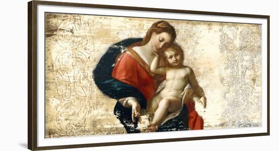 Madonna and Child (after Procaccini)-Simon Roux-Framed Art Print