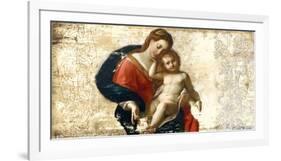 Madonna and Child (after Procaccini)-Simon Roux-Framed Art Print