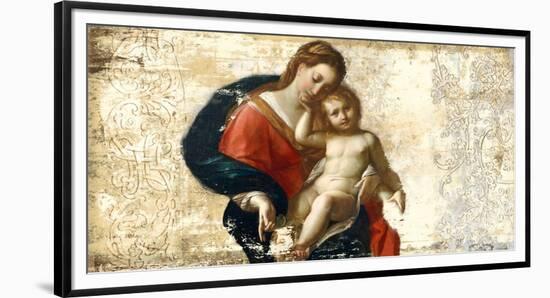 Madonna and Child (after Procaccini)-Simon Roux-Framed Art Print