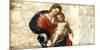 Madonna and Child (after Procaccini)-Simon Roux-Mounted Art Print