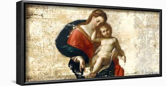Madonna and Child (after Procaccini)-Simon Roux-Framed Art Print