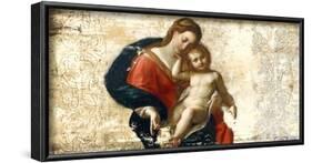 Madonna and Child (after Procaccini)-Simon Roux-Framed Art Print