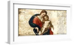 Madonna and Child (after Procaccini)-Simon Roux-Framed Art Print