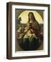 Madonna and Child Amongst Angels Playing Music. 1860-Anselm Feuerbach-Framed Giclee Print