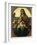 Madonna and Child Amongst Angels Playing Music. 1860-Anselm Feuerbach-Framed Giclee Print