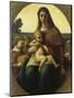 Madonna and Child Amongst Angels Playing Music. 1860-Anselm Feuerbach-Mounted Giclee Print