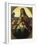 Madonna and Child Amongst Angels Playing Music. 1860-Anselm Feuerbach-Framed Giclee Print