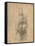 Madonna and Child at Two Thirds Figure-Sanzio Raffaello-Framed Stretched Canvas