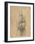 Madonna and Child at Two Thirds Figure-Sanzio Raffaello-Framed Giclee Print