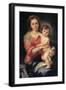 Madonna and Child, Bartolomo Esteban Murillo, 1650-1655, Palazzo Pitti, Florence, Italy-Bartolomo Esteban Murillo-Framed Art Print