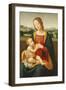 Madonna and Child Before a Landscape-Giovanni Sogliani-Framed Giclee Print