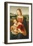 Madonna and Child Before a Landscape-Giovanni Sogliani-Framed Premium Giclee Print