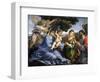 Madonna and Child Between Saints Catherine of Alexandria and Thomas-Lorenzo Lotto-Framed Giclee Print