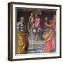 Madonna and Child Between Saints Peter and Paul-Daniele Da Volterra-Framed Giclee Print