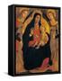 Madonna and Child Between St Apollonia and St Lucy-null-Framed Stretched Canvas