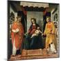 Madonna and Child Between St Faustinus and St Jovita-null-Mounted Giclee Print